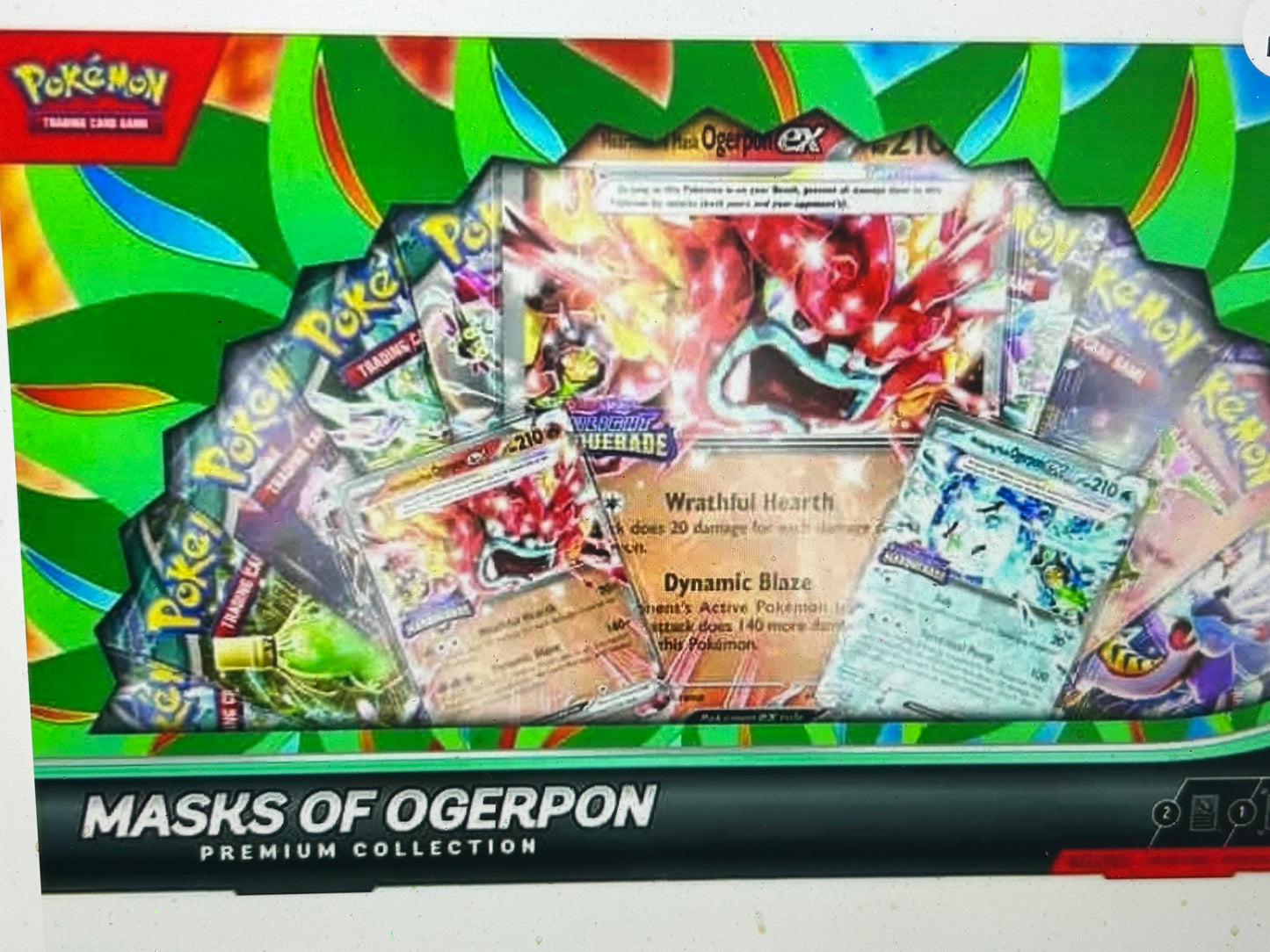 MASKS OF OGERPON PREMIUM COLLECTION 10 PACKS. HOT