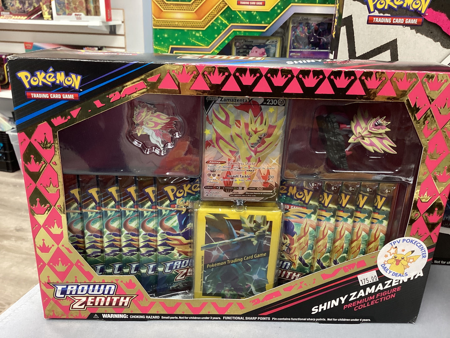 ZAMAZENTA CROWN TCG BOX. DEALS