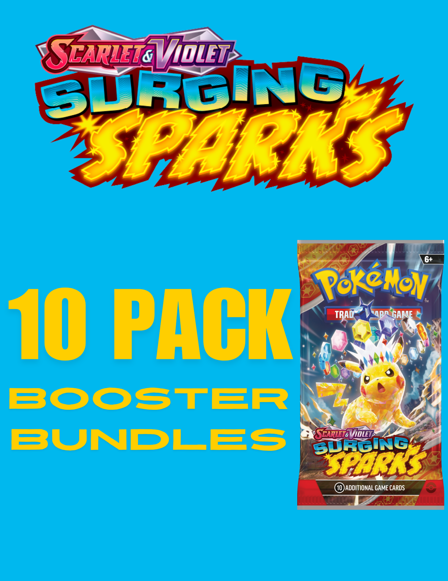 SURGING SPARKS 10 PACK BUNDLE