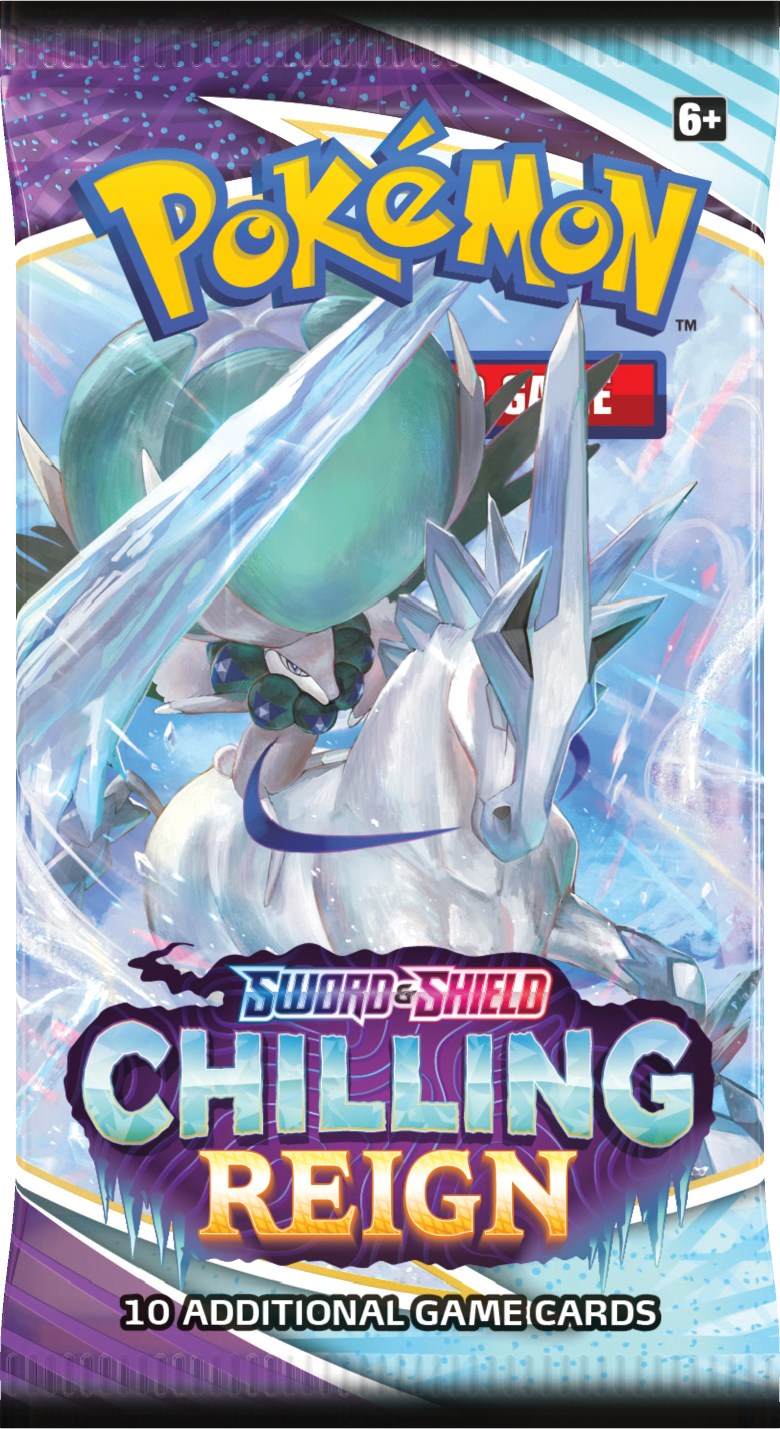 CHILLING REIGN BOOSTER PACK (10 cards) TPV POKE CENTER CHILLING REIGN BOOSTER PACK (10 cards) TPV POKE CENTER