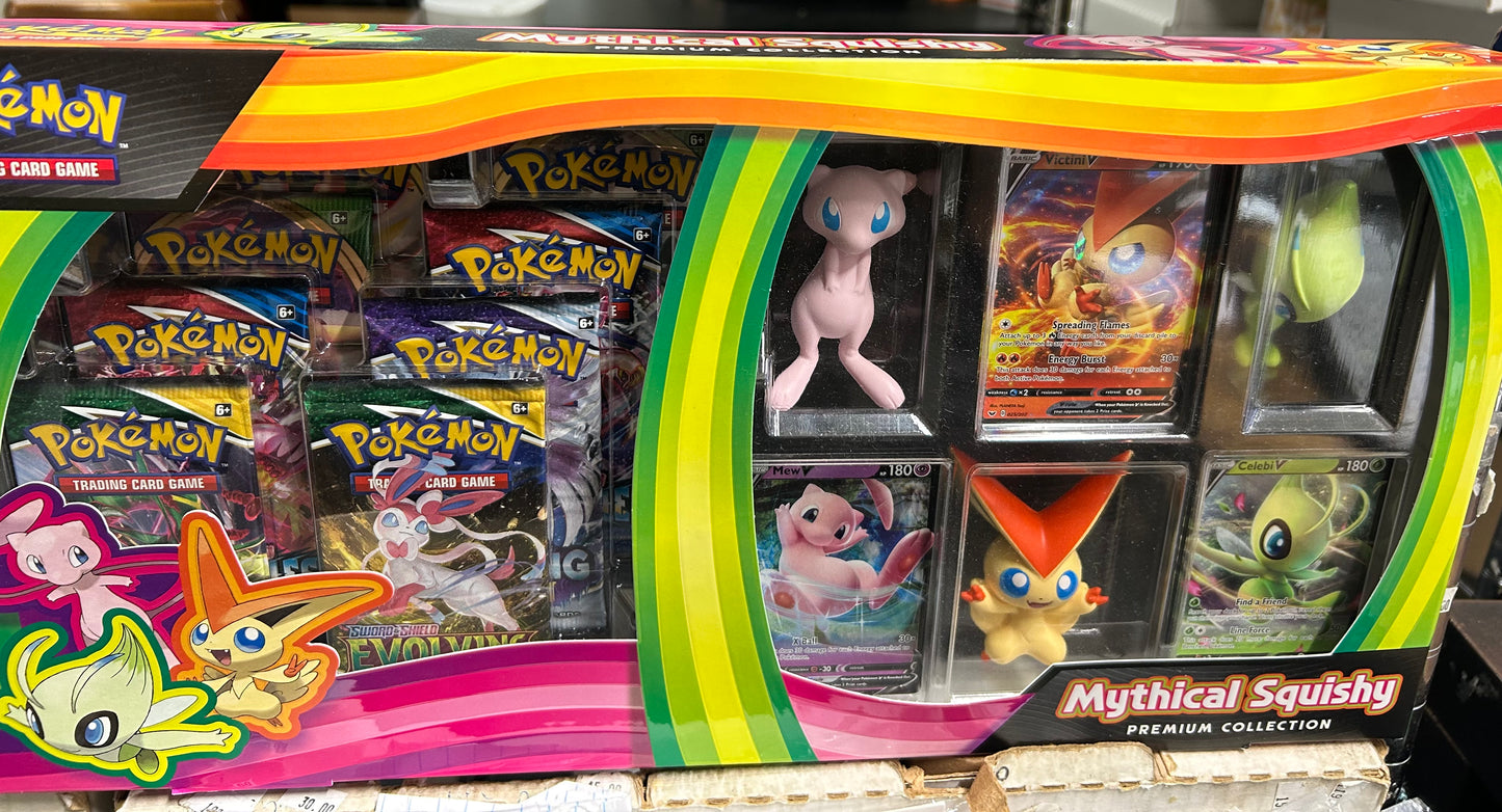 POKEMON MYTHICAL SQUISHY PREMIUM COLLECTION