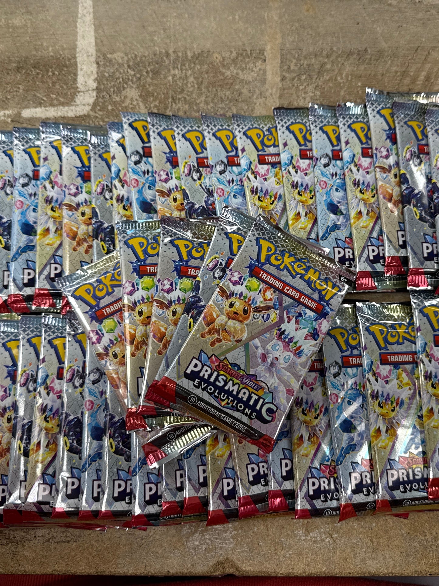Prismatic Evolution 50 pack count bundle *Daily Deal*