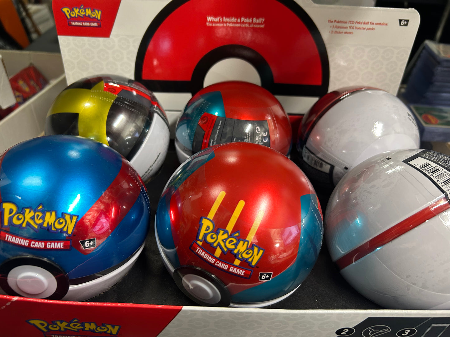 SEALED POKE BALL W/3 BOOSTER PACKS