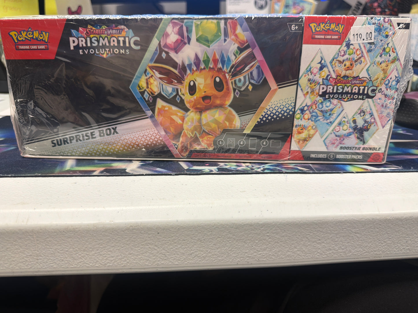 PRISMATIC SURPRISE BOX/ BOOSTER BUNDLE COMBO.