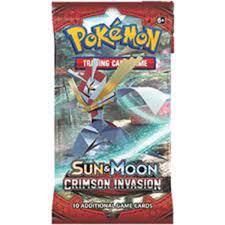 booster box crimson invasion Pokmon TCG: Sun & MoonCrimson Invasion Booster Display (36 Packs)