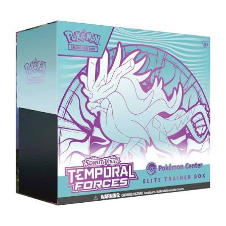 TEMPORAL FORCES POKEMON CENTER ELITE TRAINER BOX (STYLES MAY VARY) *DAILY DEAL*