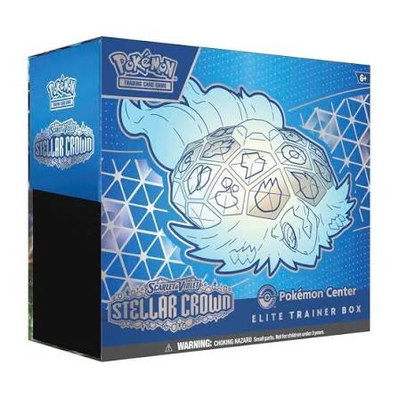 STELLAR CROWN POKEMON CENTER ELITE TRAINER BOX *DAILY DEAL*