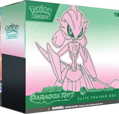 PARADOX RIFT POKEMON CENTER ELITE TRAINER BOX (STYLES MAY VARY) *DAILY DEAL*