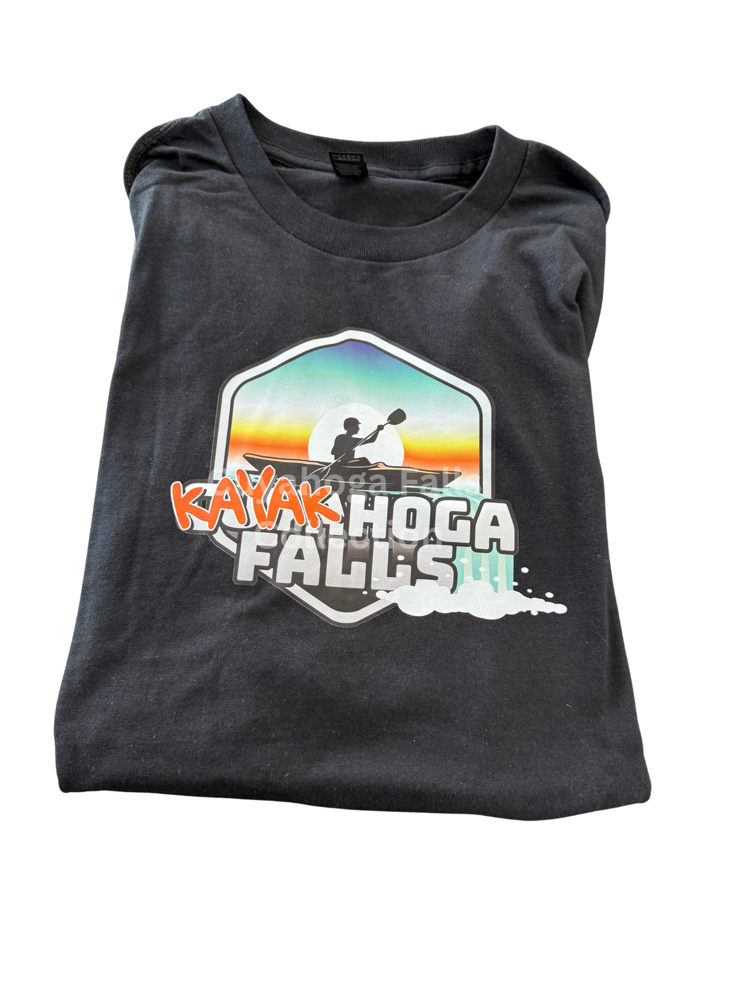 CUYAHOGA FALLS KAYAK CREWNECK SWEATSHIRT