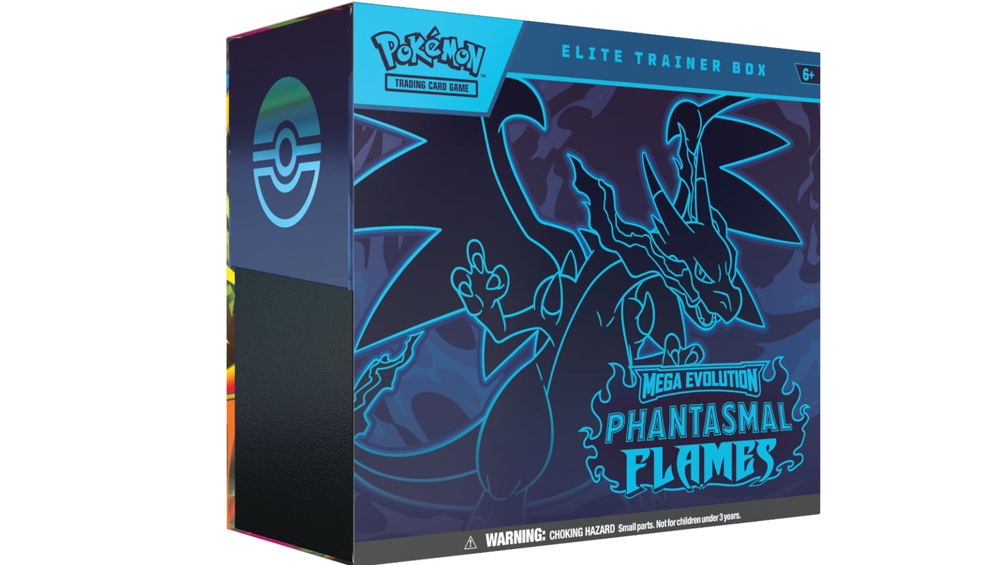 PHANTASMAL FLAMES SEALED ELITE TRAINER BOX. LIMIT 3. FLASH SALE