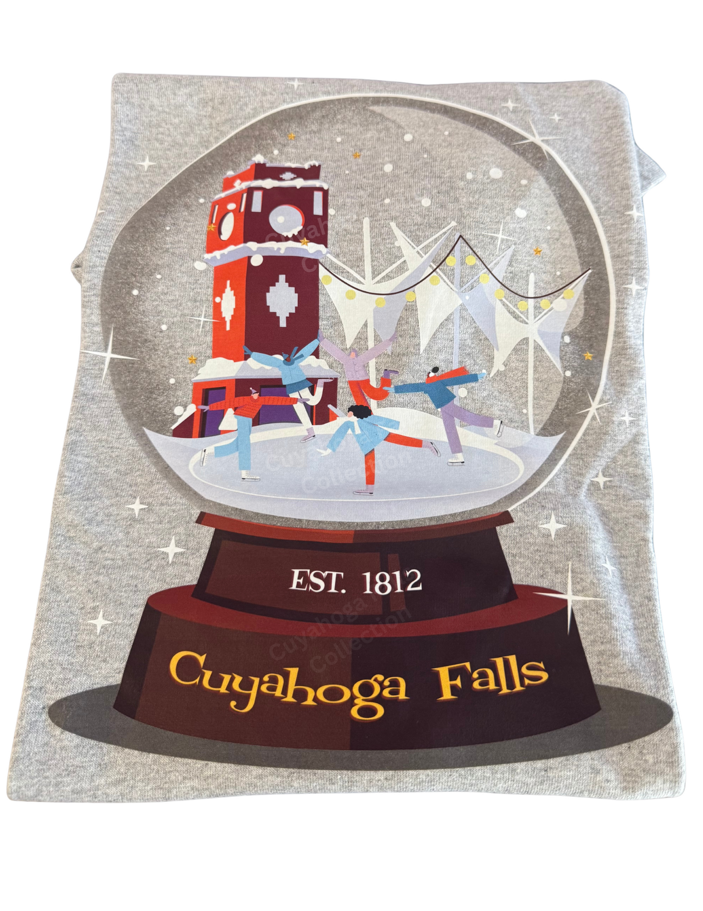 CUYAHOGA FALLS SNOWGLOBE T-SHIRT