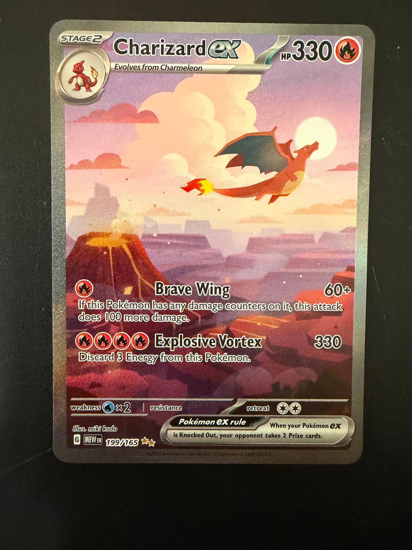 151 CHARIZARD EX 199/165 PK1369