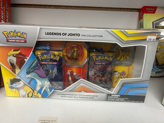 LEGENDS OF JOHTO PIN COLLECTION