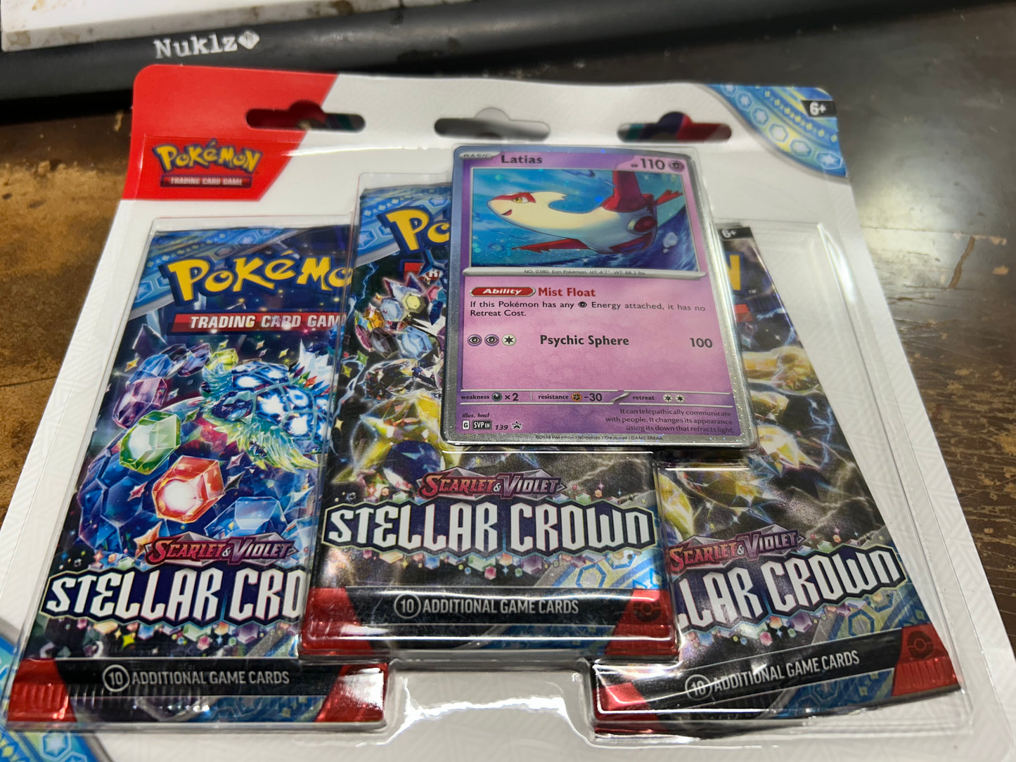 STELLAR CROWN 3-PACK BLISTER
