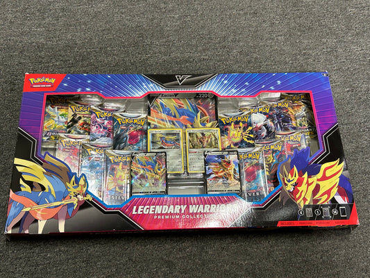 POKEMON LEGENDARY WARRIORS PREMIUM COLLECTION. 14 PACKS