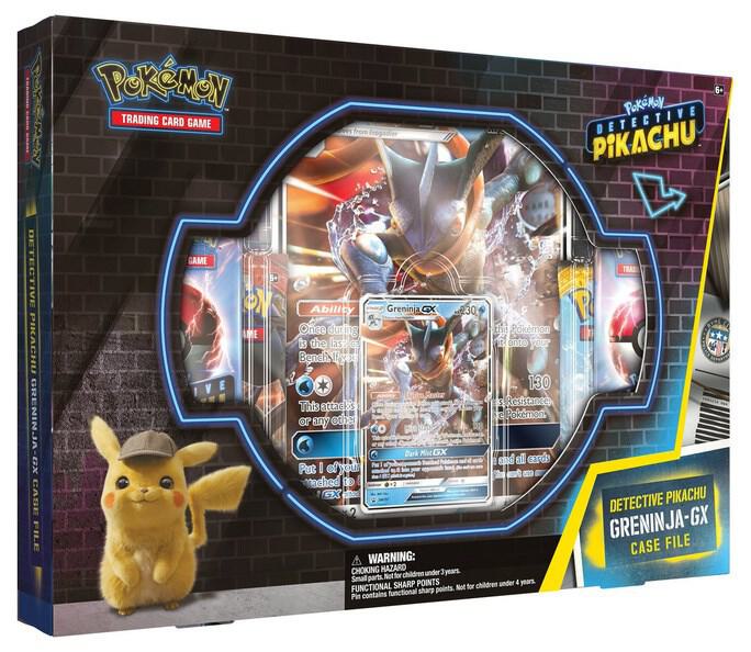 DETECTIVE PIKACHU GRENINJA-GX CASE FILE
