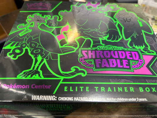 SHROUDED FABLE POKEMON CENTER ELITE TRAINER BOX