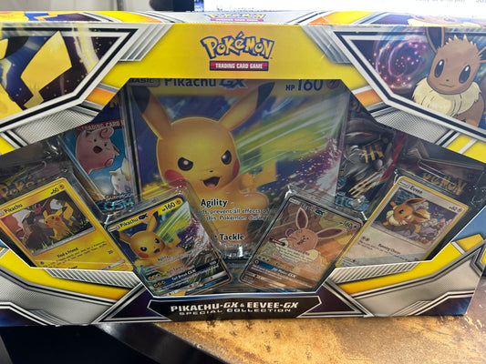 PIKACHU GX/EEVEE GX SPECIAL COLLECTION.