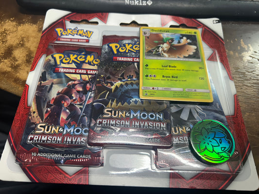 CRIMSON INVASION 3 PACK BLISTER