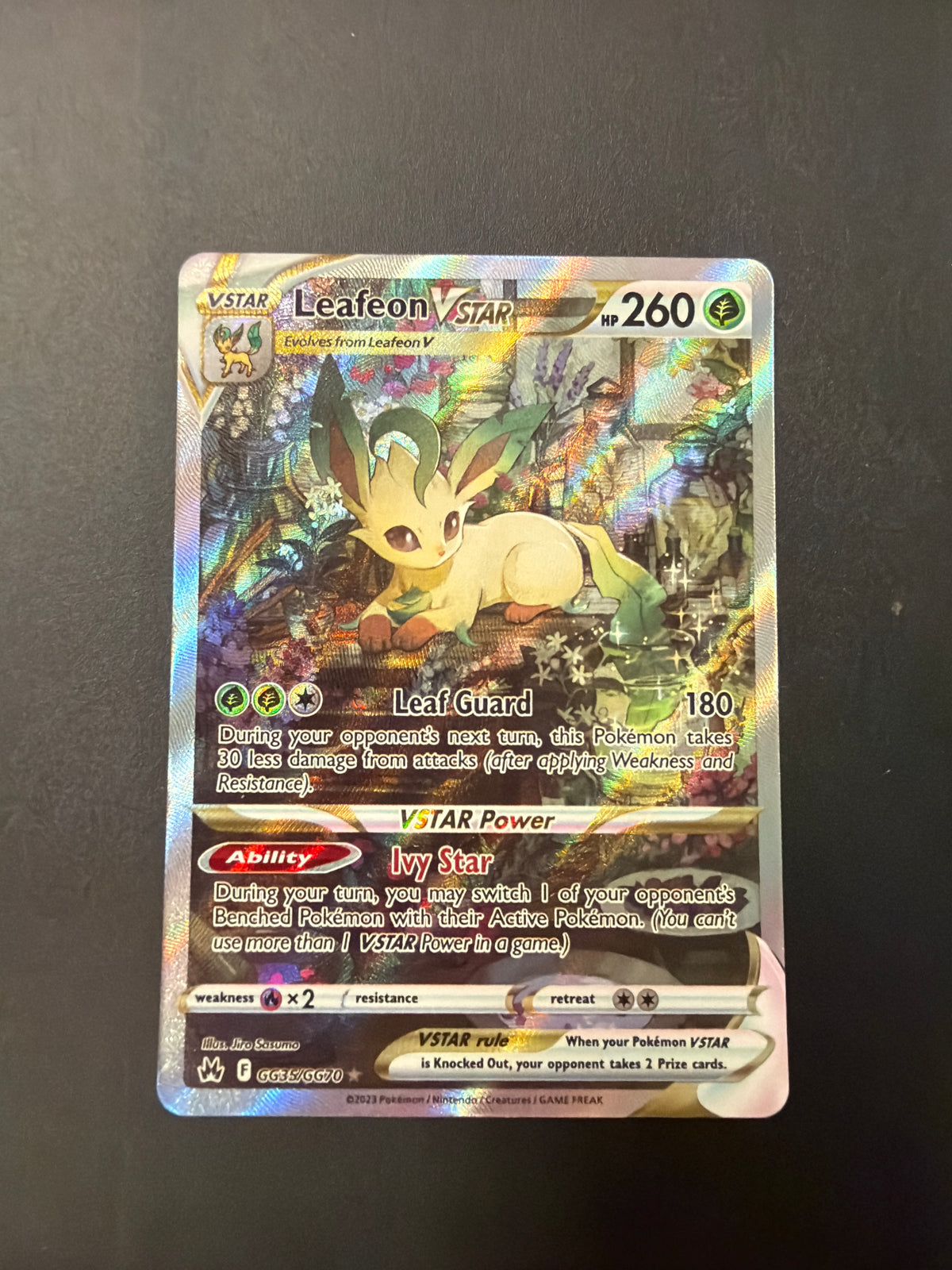 Crown Zenith Leafeon VSTAR GG35/GG70 *PK1549*