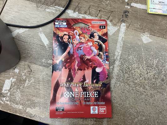 ONE PIECE HEROINES EB-03 SLEEVED BOOSTER PACKS