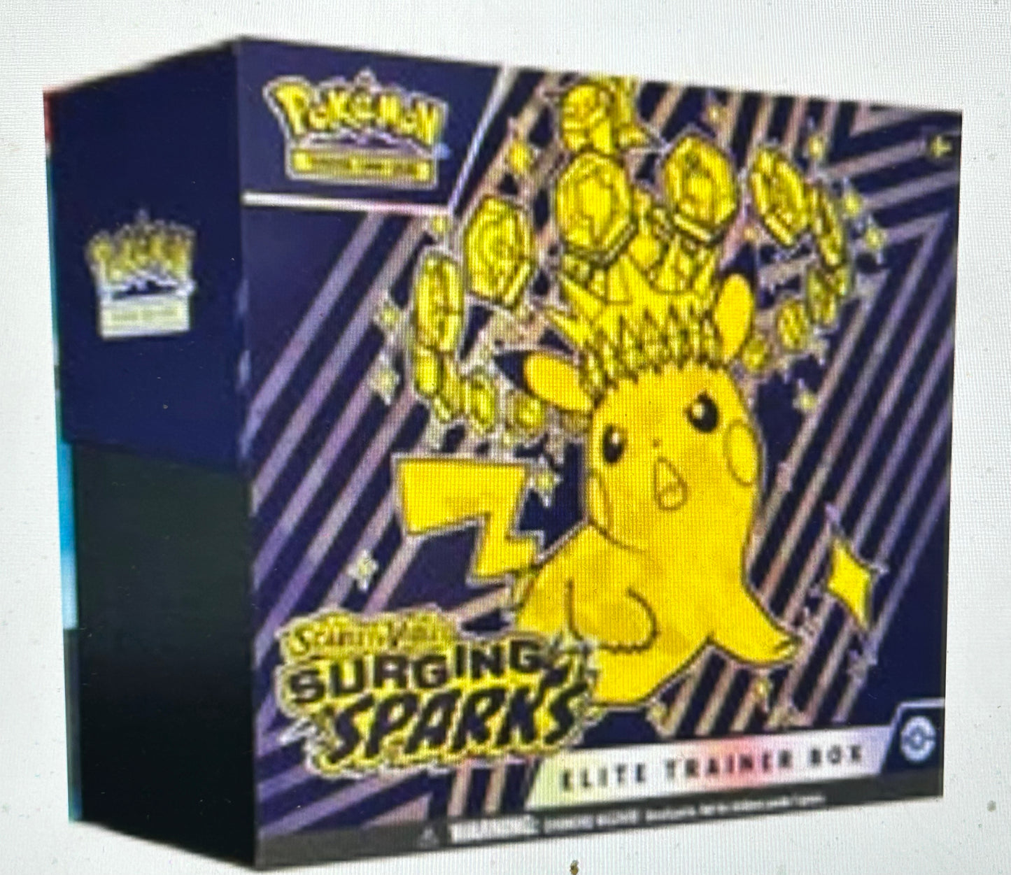 SURGING SPARKS SEALED ELITE TRAINER BOX