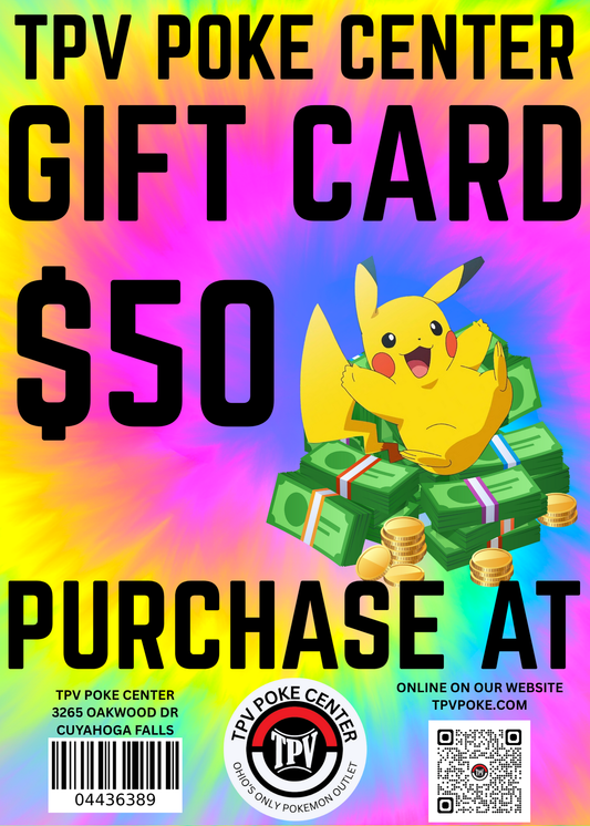 TPV POKE CENTER *50.00* GIFT CARD