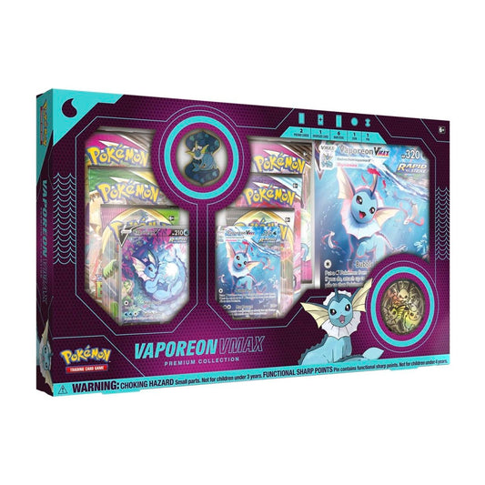 VAPOREON VMAX PREMIUM COLLECTION BOX