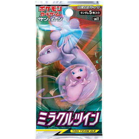 MIRACLE TWIN BOOSTER PACK (Japanese 5 Cards)