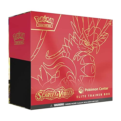 SCARLET & VIOLET POKEMON CENTER ELITE TRAINER BOX