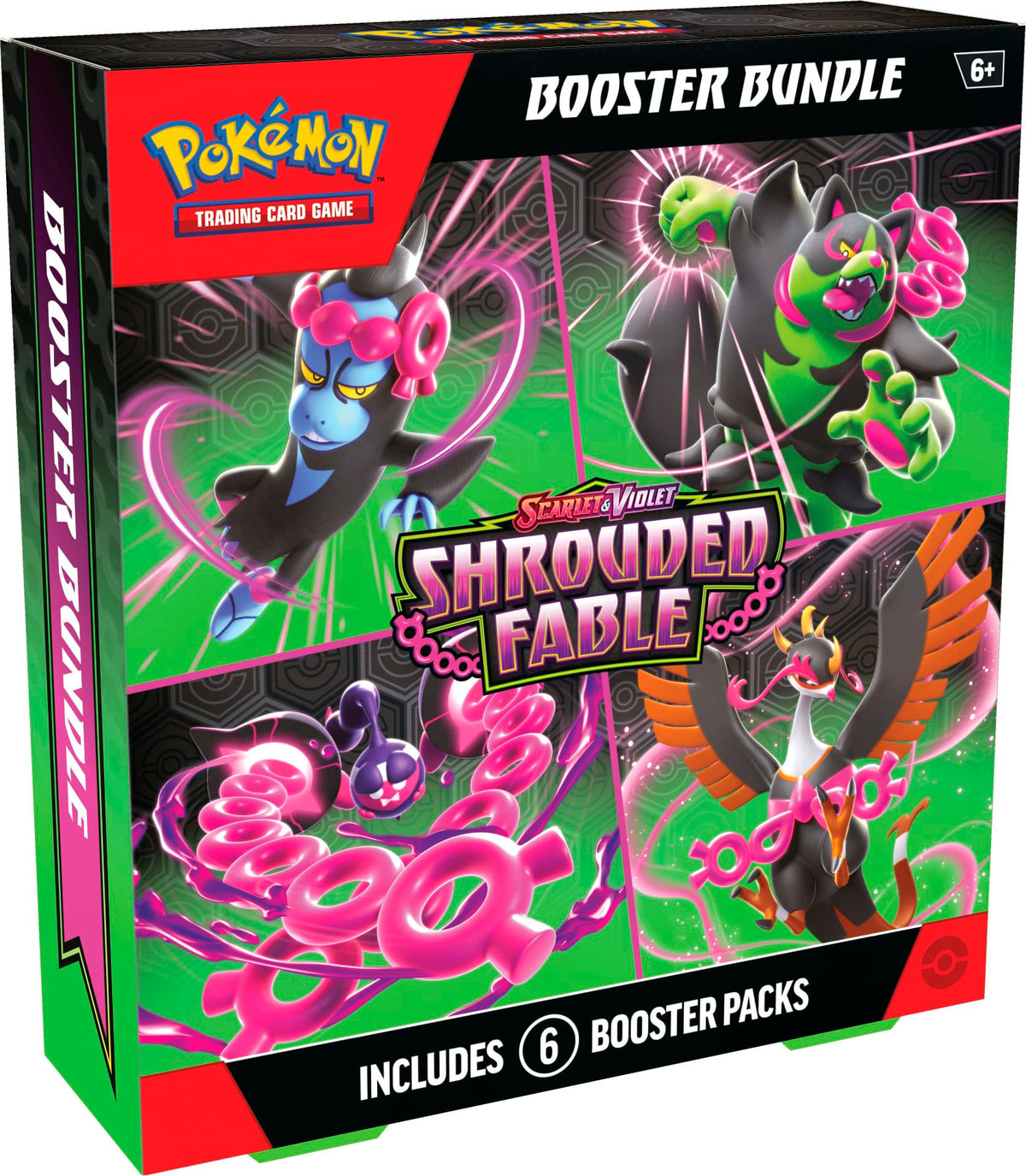 japanese shrouded fable booster box BUNDLE (6 PACKS) – TPV POKE CENTER for magician Pokemon TCG: XY Evolutions This box is packed the three kingdom:Card Book 360PSC