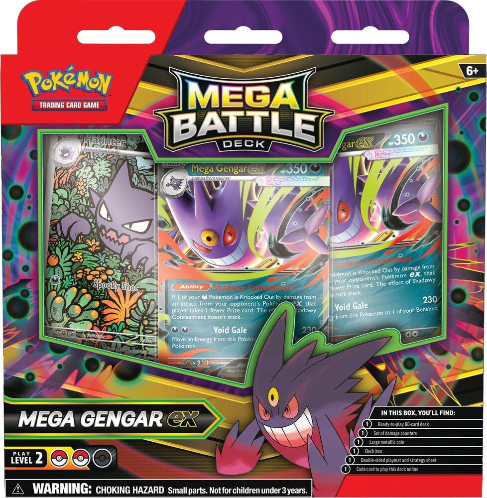 MEGA BATTLE DECK MEGA GENGAR EX