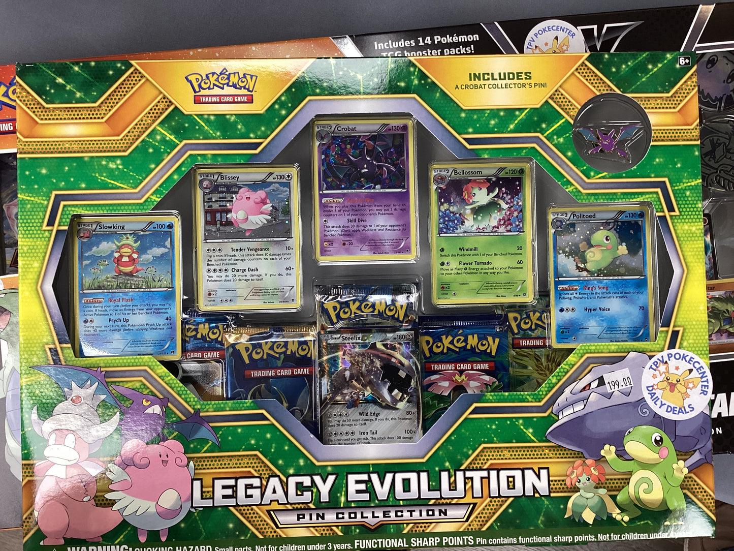 LEGACY EVOLUTION TCG BOX. DEALS