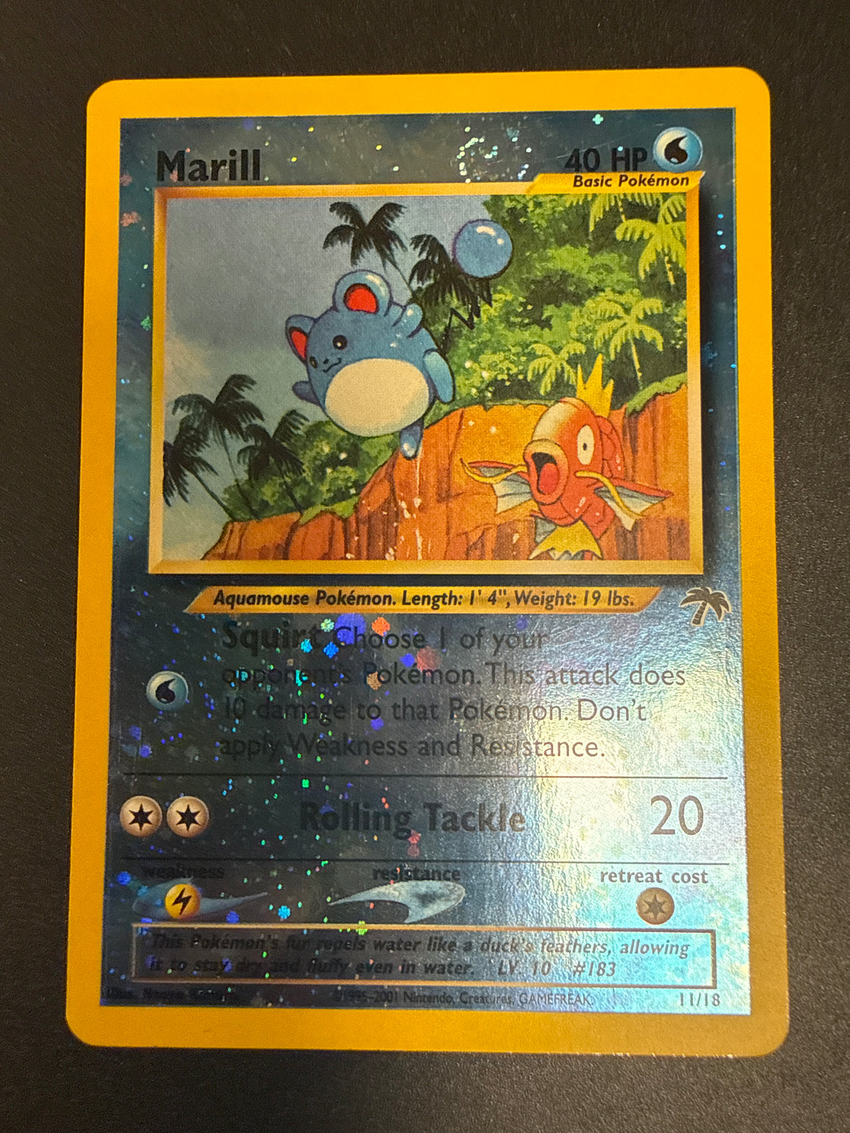 Southern Islands Marill 11/18 *PK1541*