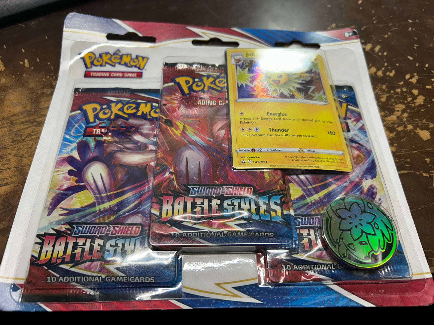 BATTLE STYLES 3-PACK BLISTER