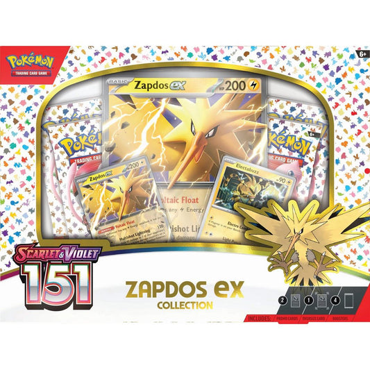 SCARLET AND VIOLET 151 ZAPDOS EX COLLECTION