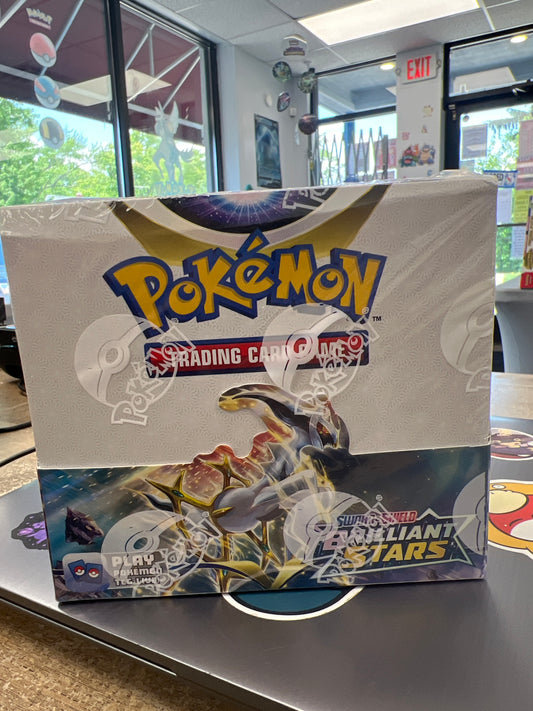fake brilliant stars booster box Pokmon TCG Early Opening: Brilliant Stars Booster Box