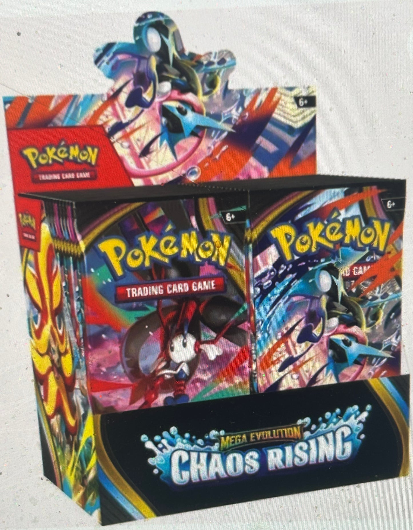 POKEMON CHAOS RISING SEALED BOOSTER BOX.    RELEASE 5/22.  LIMIT 3