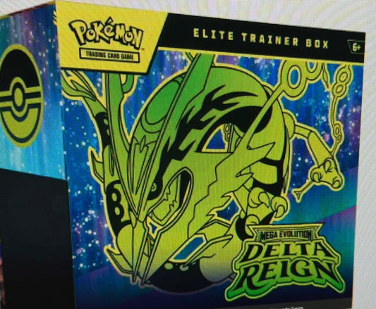 DELTA REIGN SEALED ELITE TRAINER BOX        RELEASE 11/6