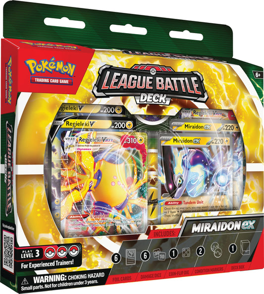 MIRAIDON EX LEAGUE BATTLE DECK