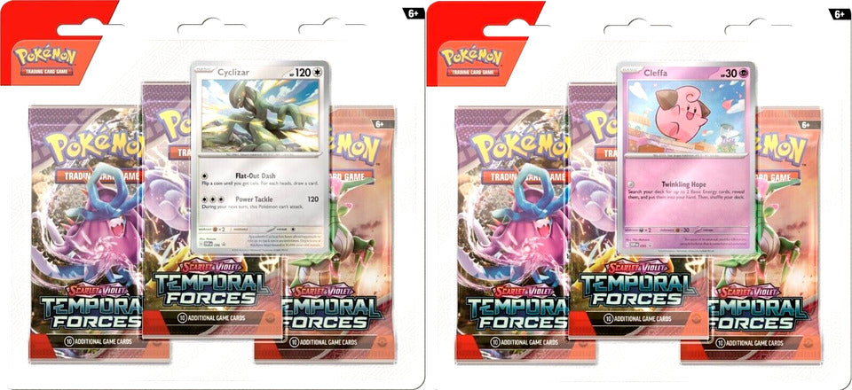 TEMPORAL FORCES 3 PACK BLISTER - STYLES MAY VARY