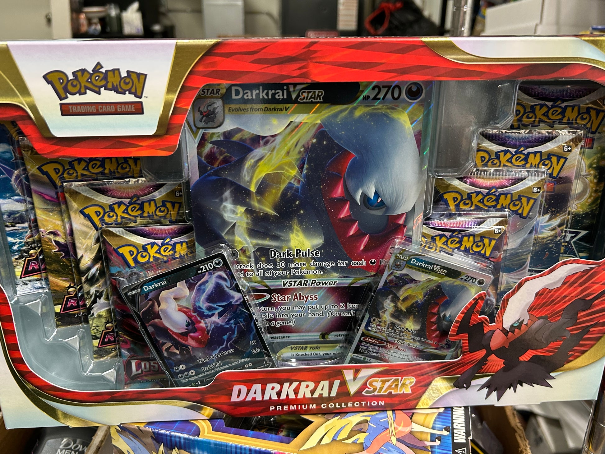 DARKRAI VSTAR PREMIUM COLLECTION TPV POKE CENTER DARKRAI VSTAR PREMIUM COLLECTION TPV POKE CENTER