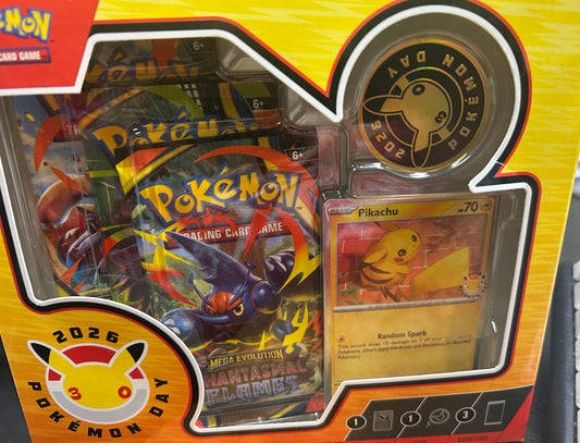 2026 POKEMON DAY COLLECTION BOX.