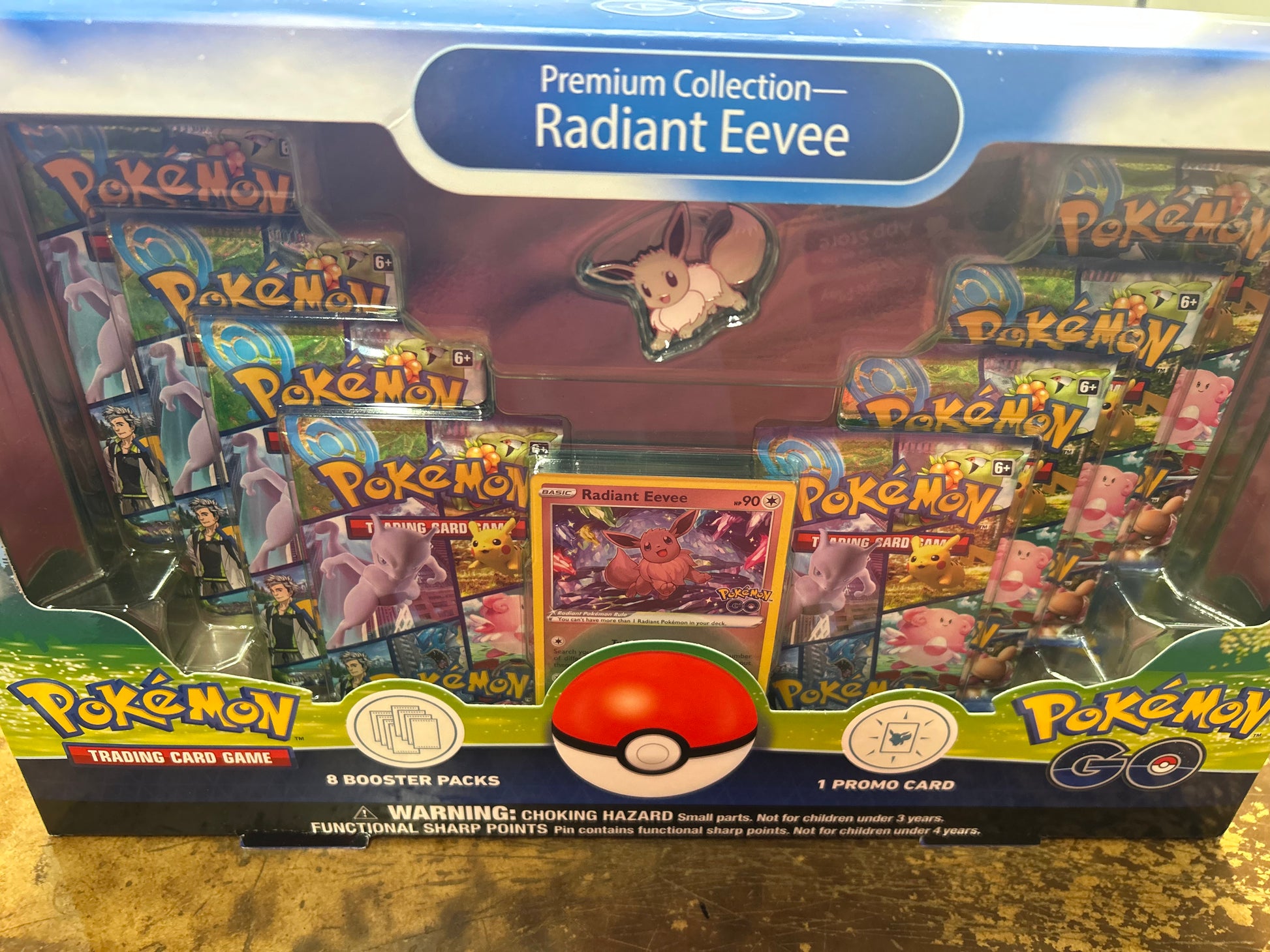 POKEMON GO RADIANT EEVEE PREMIUM COLLECTION – TPV POKE CENTER