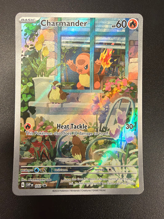 BLACK STAR PROMO CHARMANDER 44 RAW PK1468