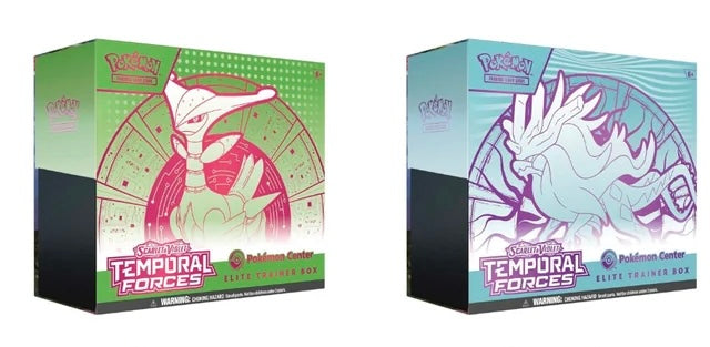 TEMPORAL FORCES POKEMON CENTER ELITE TRAINER BOX