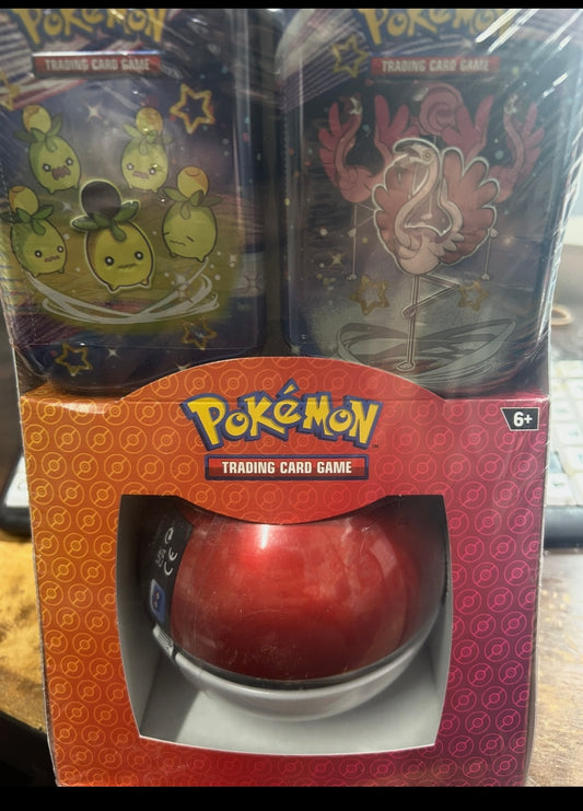 PALDEAN FATES MINI TIN/POKE BALL SEALED COMBO BUNDLE