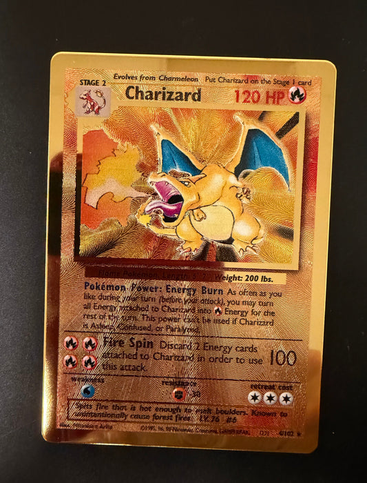 CELEBRATIONS UPC GOLD PLATED CHARIZARD PROMO PK1383