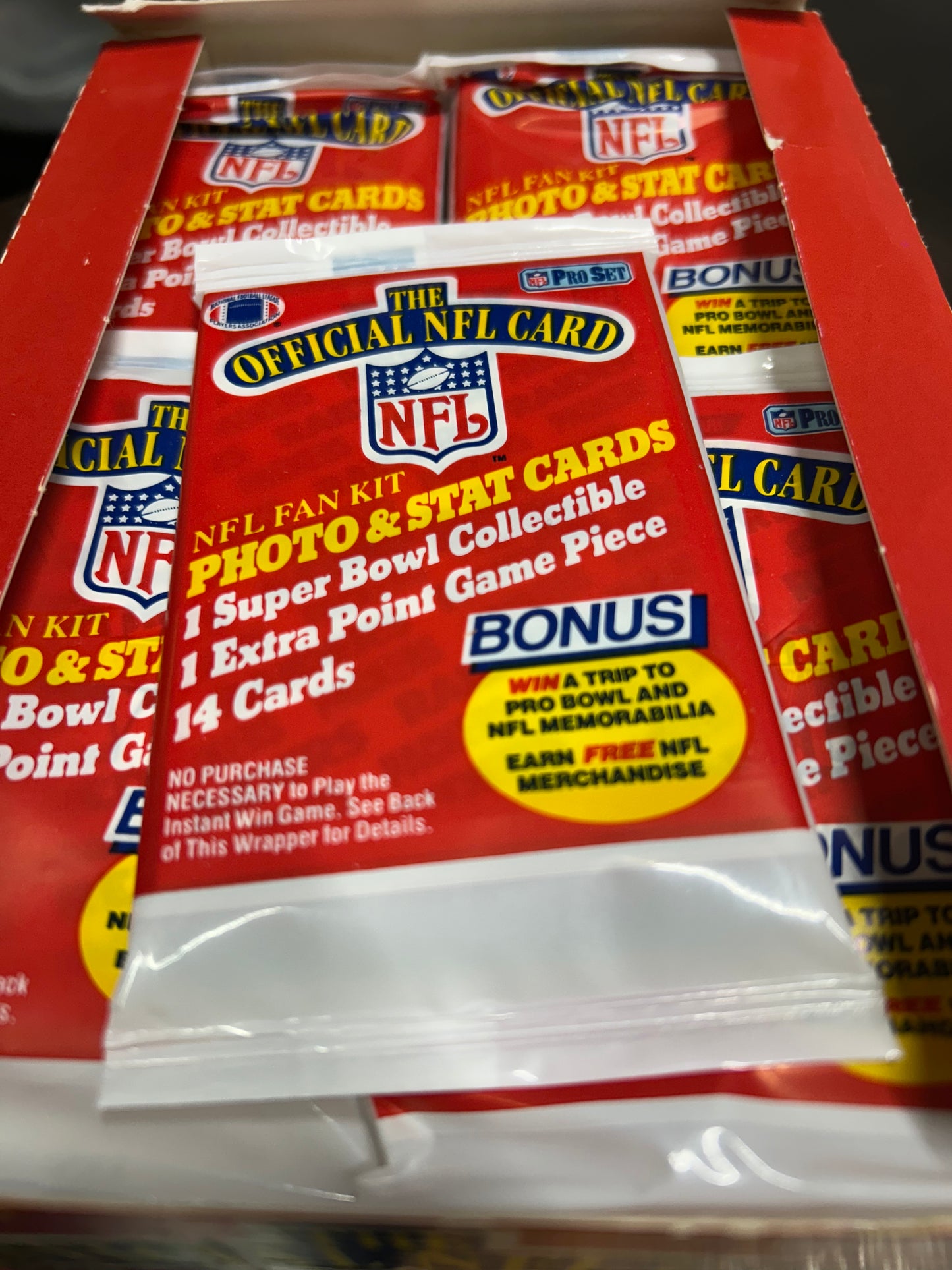 1989 PROSET FOOTBALL SERIES 1 PACK
