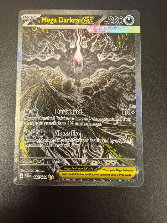 PITCH BLACK MEGA DARKRAI EX 116/084 PK1745